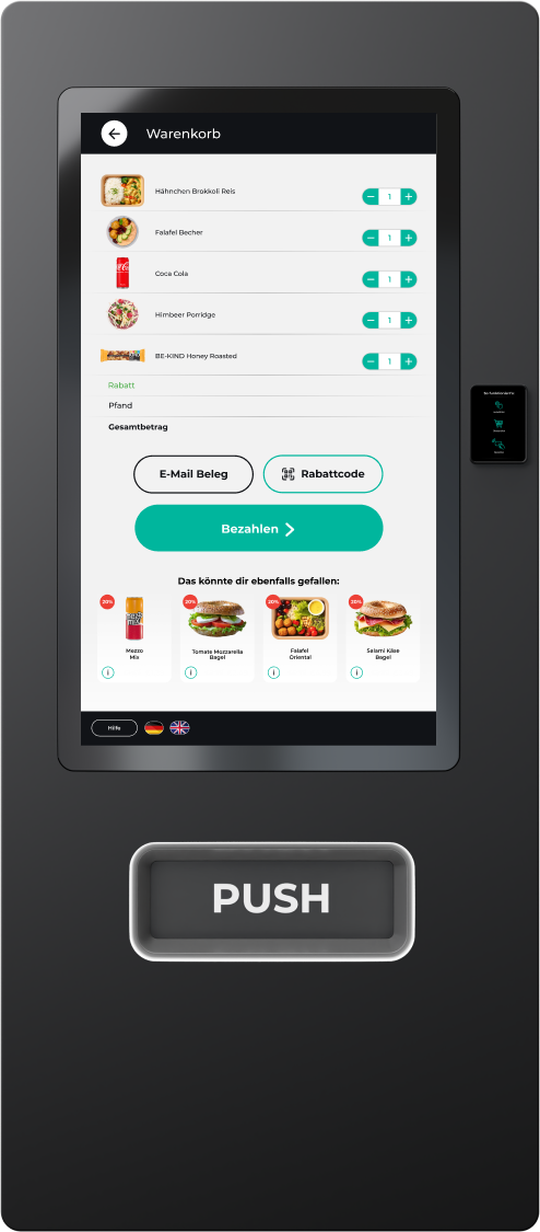 Frydge Essensautomat als Kantinenersatz oder Kantinenergänzung